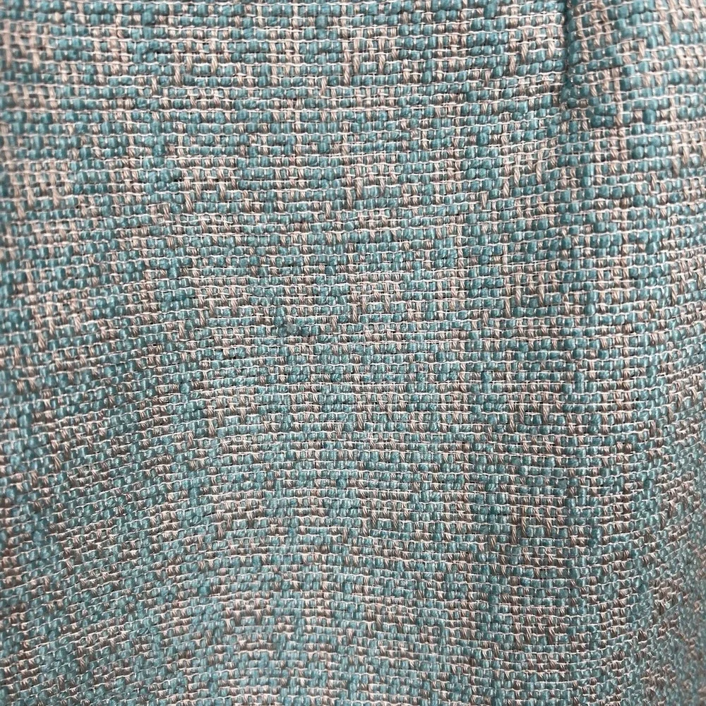 NEW! Banana‎ Republic Tweed Pencil Skirt Lined Women's Sz 12 Turquoise Sky Blue